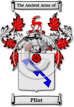 Plint Family Crest Download (jpg) Legacy Series - 150 DPI