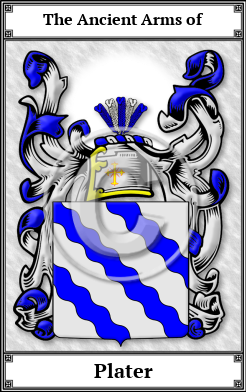 Plater Family Crest Download (JPG)  Book Plated - 150 DPI
