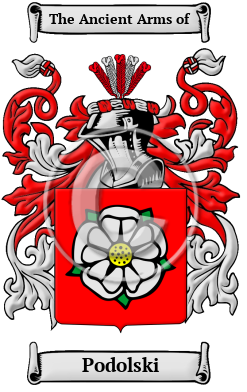 Podolski Family Crest/Coat of Arms