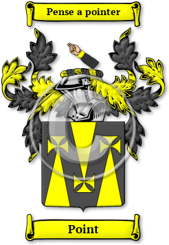 Point Family Crest Download (jpg) Legacy Series - 150 DPI