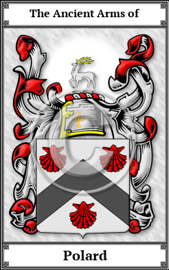 Polard Family Crest Download (JPG)  Book Plated - 150 DPI