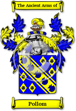 Pollom Family Crest Download (jpg) Legacy Series - 150 DPI