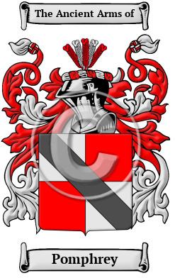 Pomphrey Family Crest/Coat of Arms