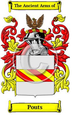 Pouts Family Crest/Coat of Arms