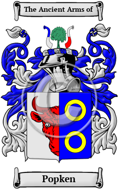 Popken Name Meaning, Family History, Family Crest & Coats of Arms