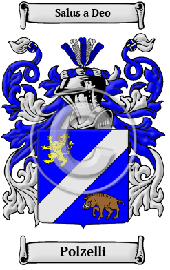 Polzelli Family Crest/Coat of Arms