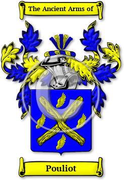 Pouliot Family Crest Download (JPG) Legacy Series - 600 DPI