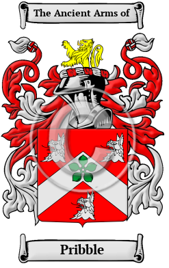Pribble Family Crest/Coat of Arms