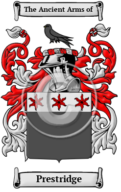 Prestridge Family Crest/Coat of Arms