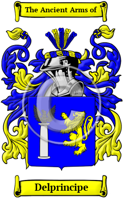 Delprincipe Family Crest/Coat of Arms