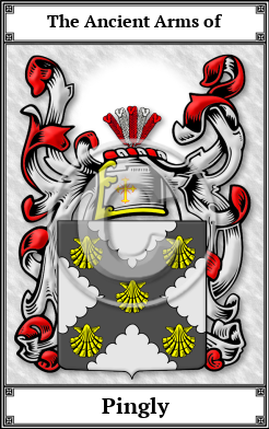 Pingly Family Crest Download (JPG)  Book Plated - 150 DPI