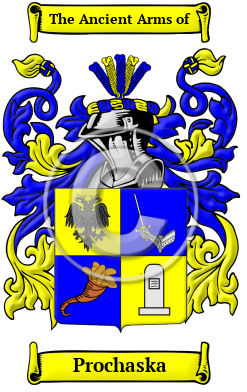 Prochaska Family Crest/Coat of Arms