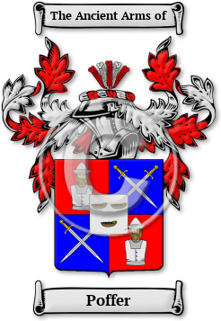 Poffer Family Crest Download (JPG) Legacy Series - 600 DPI