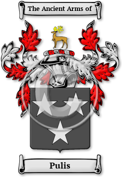Pulis Family Crest Download (jpg) Legacy Series - 150 DPI