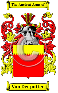 Van Der putten Name Meaning, Family History, Family Crest & Coats of Arms