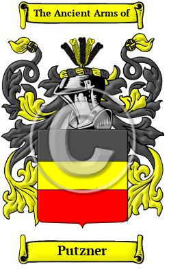 Putzner Family Crest/Coat of Arms