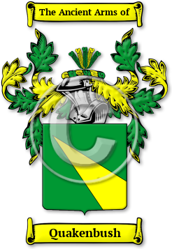 Quakenbush Family Crest Download (jpg) Legacy Series - 150 DPI