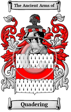 Quadering Family Crest/Coat of Arms