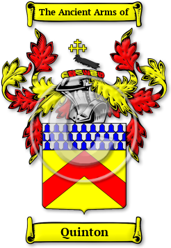 Quinton Family Crest Download (jpg) Legacy Series - 150 DPI