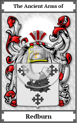 Redburn Family Crest Download (JPG)  Book Plated - 150 DPI
