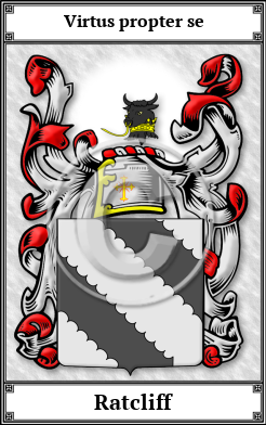Ratcliff Family Crest Download (JPG) Book Plated - 600 DPI