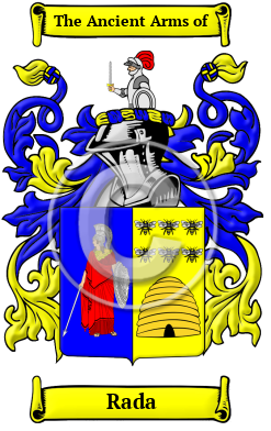 Rada Name Meaning, Family History, Family Crest & Coats of Arms