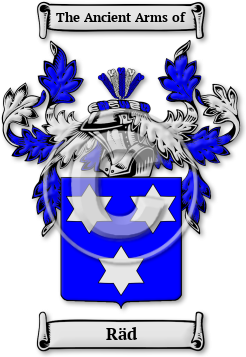 Räd Family Crest Download (jpg) Legacy Series - 150 DPI