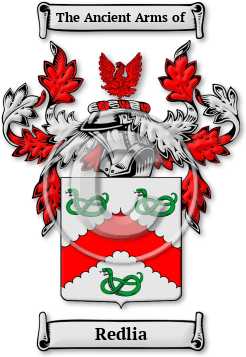 Redlia Family Crest Download (JPG) Legacy Series - 600 DPI
