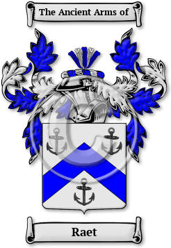 Raet Family Crest Download (jpg) Legacy Series - 150 DPI
