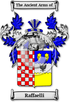 Raffaelli Family Crest Download (jpg) Legacy Series - 150 DPI