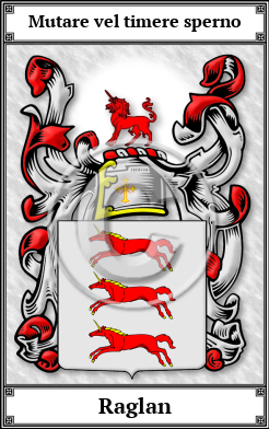 Raglan Family Crest Download (JPG)  Book Plated - 150 DPI