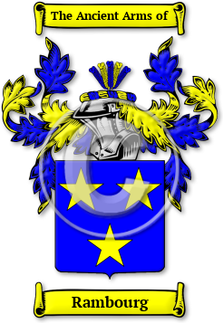 Rambourg Family Crest Download (jpg) Legacy Series - 150 DPI