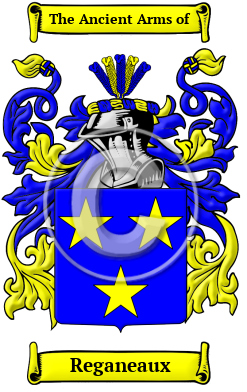 Reganeaux Family Crest/Coat of Arms