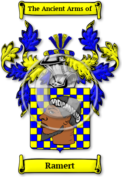 Ramert Family Crest Download (jpg) Legacy Series - 150 DPI