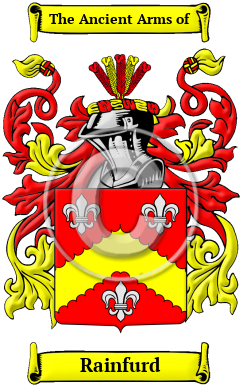 Rainfurd Family Crest/Coat of Arms