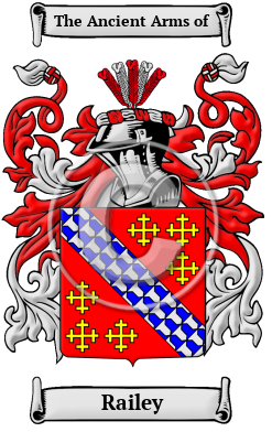 Railey Family Crest/Coat of Arms