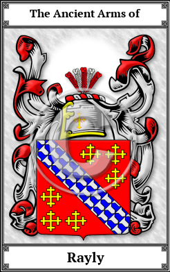 Rayly Family Crest Download (JPG)  Book Plated - 150 DPI