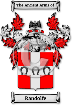 Randolfe Family Crest Download (jpg) Legacy Series - 150 DPI