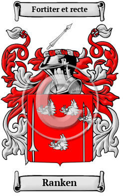 Ranken Family Crest/Coat of Arms