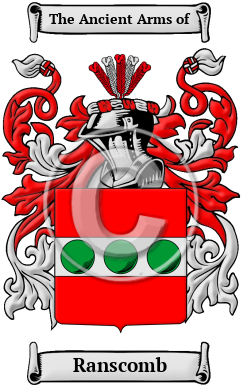 Ranscomb Family Crest/Coat of Arms