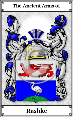 Rashke Family Crest Download (JPG)  Book Plated - 150 DPI