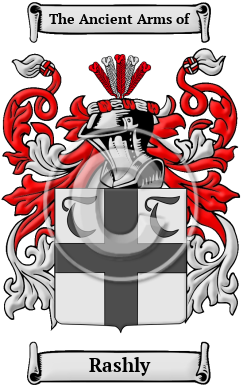 Rashly Family Crest/Coat of Arms