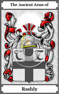 Rashly Family Crest Download (JPG)  Book Plated - 150 DPI
