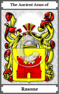 Rasone Family Crest Download (JPG) Book Plated - 600 DPI