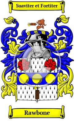 Rawbone Family Crest/Coat of Arms