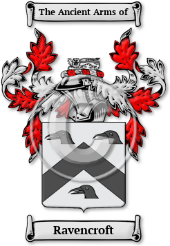 Ravencroft Family Crest Download (JPG) Legacy Series - 300 DPI
