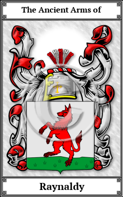 Raynaldy Family Crest Download (JPG)  Book Plated - 150 DPI