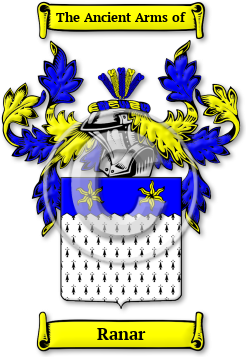 Ranar Family Crest Download (jpg) Legacy Series - 150 DPI