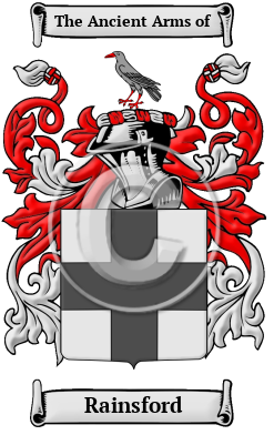 Rainsford Family Crest/Coat of Arms