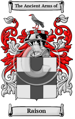 Raison Family Crest/Coat of Arms